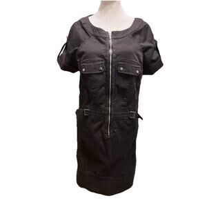 Kenneth Cole New York Size 8 Dress Grunge, Festival, Retro, Gorcorp,Utility